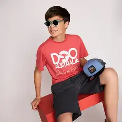 DOO AUSTRALIA - Set de regalo Camiseta + Gorra + Gafas para Niño