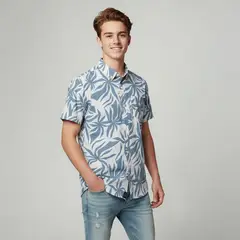 FEDERATION - Camisa Para Niño Manga corta de Algodón