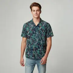 FEDERATION - Camisa Para Niño Manga corta de Algodón