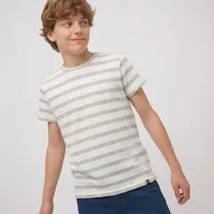 DOO AUSTRALIA - Camiseta para Niño de Rayas Manga corta