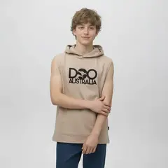 DOO AUSTRALIA - Camiseta Para Niño Estampado Con capucha de Algodón