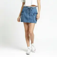 ELV - Falda para Niña de Algodón