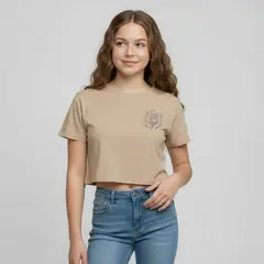 DOO AUSTRALIA - Top para Niña con Estampado Manga corta de Algodón
