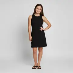 ELV - Vestido para Niña Acanalada