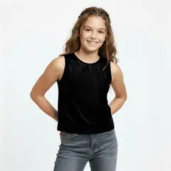 ELV - Top para Niña Metalizado