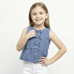 CONIGLIO - Blusa para Niña de Algodón