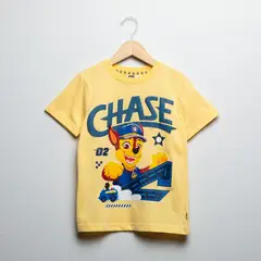 PAW PATROL - Camiseta Para Niño con Estampado Manga corta de Algodón