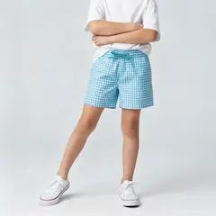 CONIGLIO - Pantaloneta de baño para Niño de Cuadros Cintura elásticada