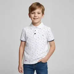 CONIGLIO - Camiseta polo Para Niño con Estampado Con cuello Manga corta de Algodón