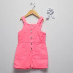 BARBIE - Jardinera para Niña de Algodón