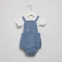 CONIGLIO - Sets Jardinera + Body manga corta para Bebé niño en Algodón