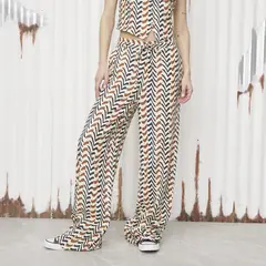 DENIMLAB - Pantalón Baggy Mujer Tiro medio