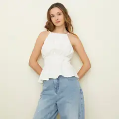 SYBILLA - Blusa Mujer Sin mangas