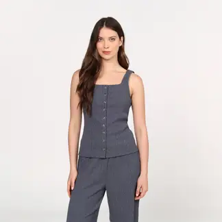 BASEMENT - Blusa Mujer Sin mangas