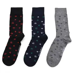 BENETTON - Medias Hombre Largo Pack de 3