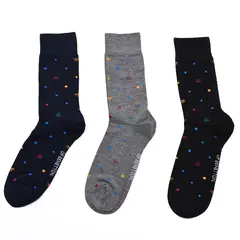 BENETTON - Medias Hombre Largo Pack de 3