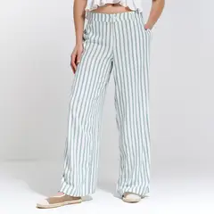 SYBILLA - Pantalón Recto Mujer Tiro medio