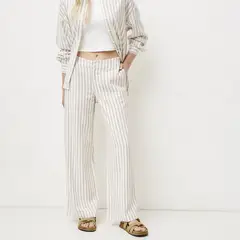 SYBILLA - Pantalón Recto Mujer Tiro medio