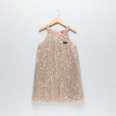 BARBIE - Vestido para Niña con Lentejuelas