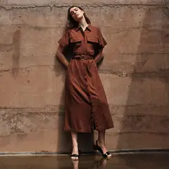 LA MARTINA - Vestido Mujer Medio Casual