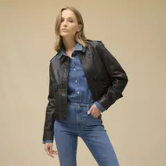 LA MARTINA - Chaqueta Mujer de Cuero