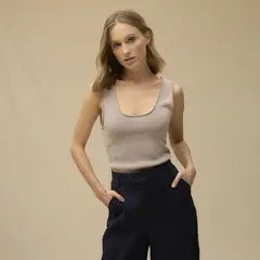 LA MARTINA - Top esqueleto Mujer Sin mangas