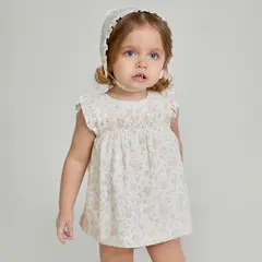 MARTIN ARANDA - Sets Vestido + Braguita estampada de flores para Bebé niña en Viscosa