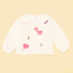 YAMP - Saco para Niña Con aplique