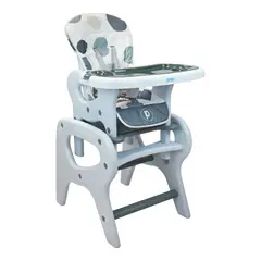 PRIORI - Silla de comer escritorio Doots Gris