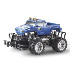 YIDAFENG - Carro de juguete: Camioneta escala 1:18 azul
