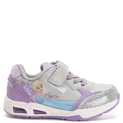 DISNEY - Tenis con luces Frozen L Luz I Niña con Velcro