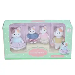 KIDS N PLAY - Set de Juguete Mi dulce familia gatuna Kidsnplay
