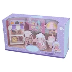 KIDS N PLAY - Casa de muñecas: Set tienda de dulces La campiña de las ovejitas