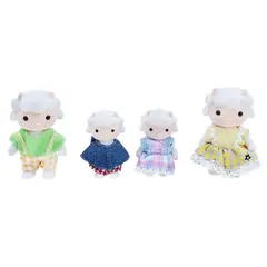 KIDS N PLAY - Set Muñecas: La Familia de La campiña de las ovejitas