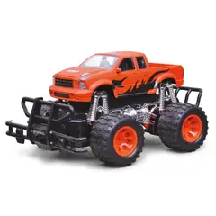 YIDAFENG - Carro de juguete: Camioneta amarilla escala 1:18