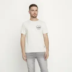 MOSSIMO - Camiseta Hombre con Estampado de Algodón