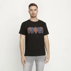 MOSSIMO - Camiseta Hombre con Estampado de Algodón