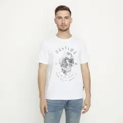 MOSSIMO - Camiseta Hombre con Estampado de Algodón