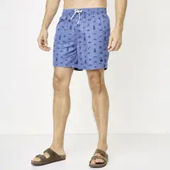 CASCAIS - Pantaloneta de baño Hombre con Estampado Cascais.