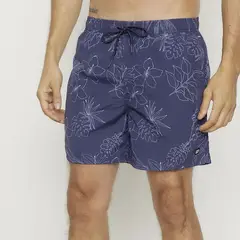 UNIVERSITY CLUB - Pantaloneta de baño Hombre con Estampado Con forro