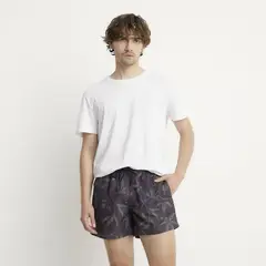 BASEMENT - Pantaloneta de baño Hombre con Estampado