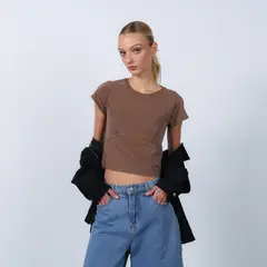 DENIMLAB - Camiseta Mujer Manga corta de Algodón