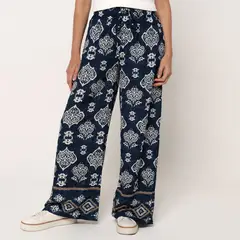 NEWPORT - Pantalón Wide leg Mujer
