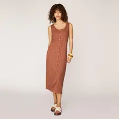 UNIVERSITY CLUB - Vestido Mujer Medio Casual