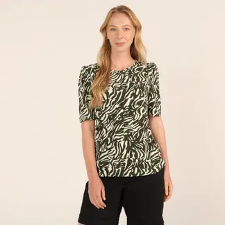 STEFANO COCCI - Blusa Mujer con Estampado Manga corta