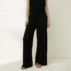 BASEMENT - Pantalón Palazzo Mujer