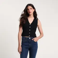 MOSSIMO - Top Mujer Tejido Sin mangas