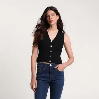 MOSSIMO - Top Mujer Tejido Sin mangas