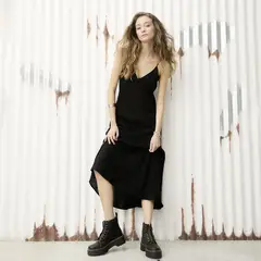 DENIMLAB - Vestido Medio Casual Mujer