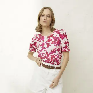 BASEMENT - Blusa Mujer Manga corta